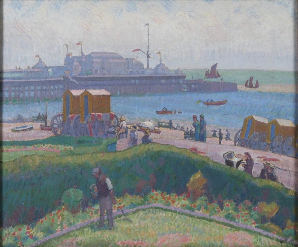 The West Pier, Brighton by Spencer Gore