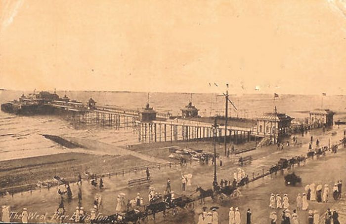 West Pier early by Unknown
