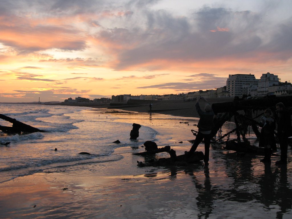 Mangled West Pier by Rain Rabbit