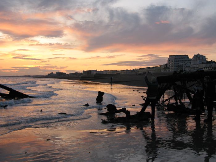 Mangled West Pier by Rain Rabbit