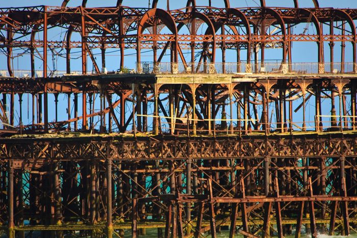Brighton's West Pier by garryknight