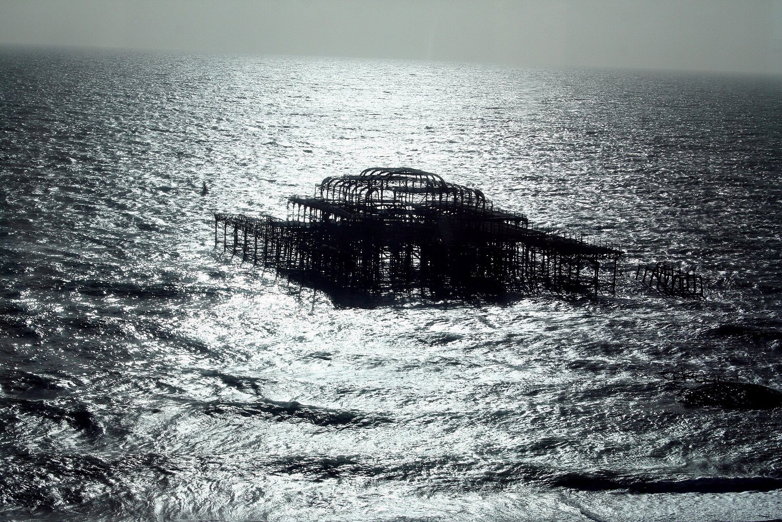 West Pier Brighton by Mary Carson