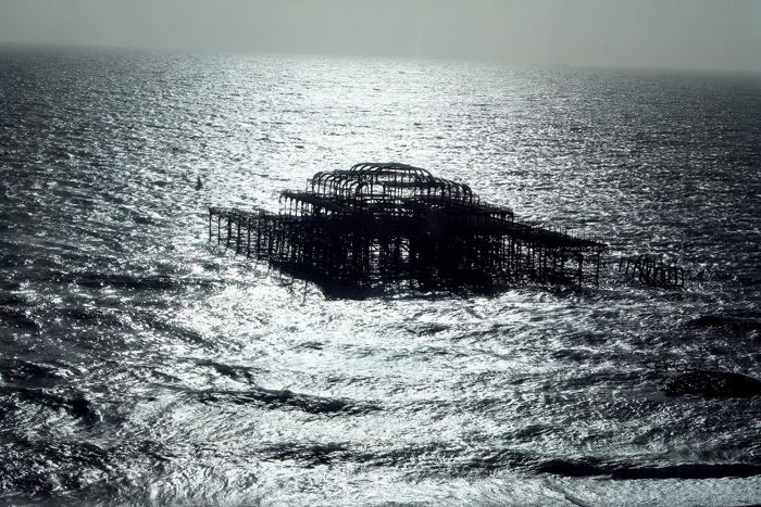 West Pier Brighton by Mary Carson