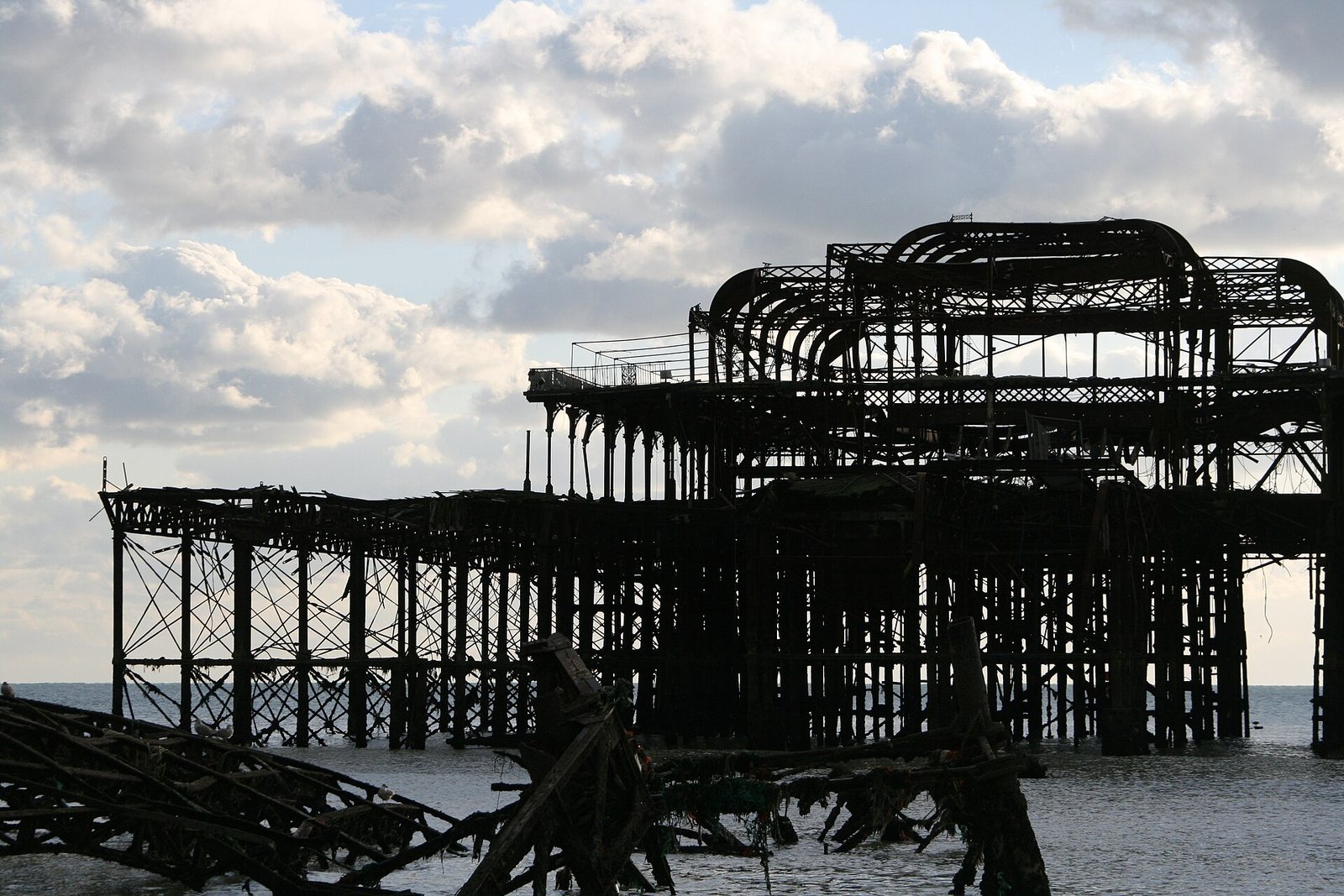 West Pier Brighton UK by Patrick perring