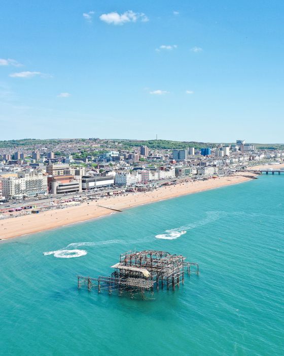 Brighton West Pier: Untitled by Janetotolau