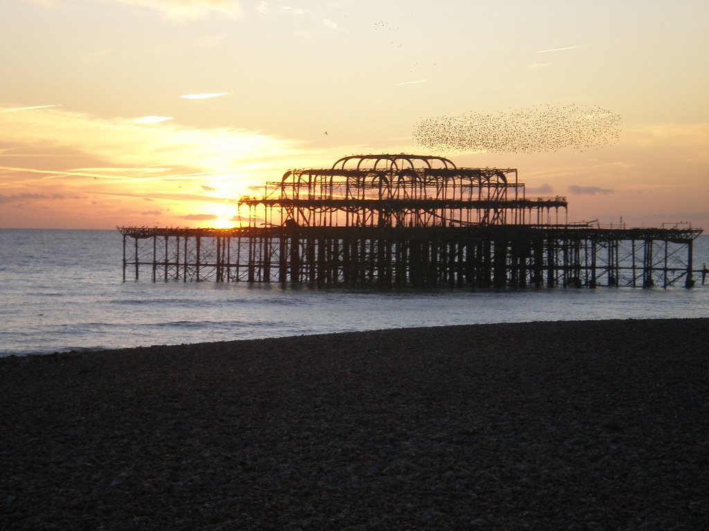 Birthday at the West Pier, Brighton by Stepheye