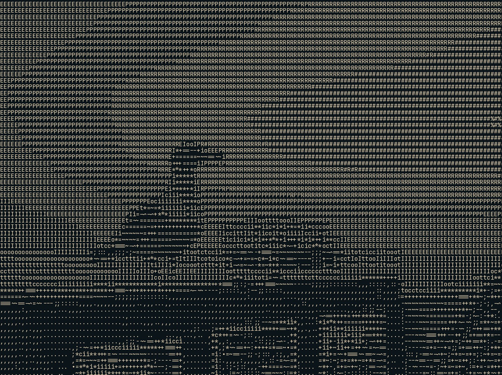 AI-made generative artwork: The pier, typed. A stylised, animated image of Brighton West Pier, not a photograph.
